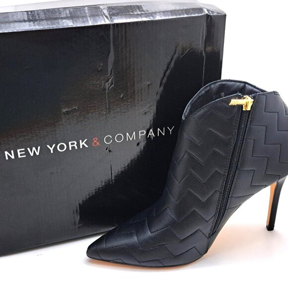 New York & Company Womens Yesenia Stiletto Heel Chelsea Boots  - Size 10 - Picture 15 of 15